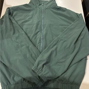 PINK Victoria's Secret Teal Windbreaker